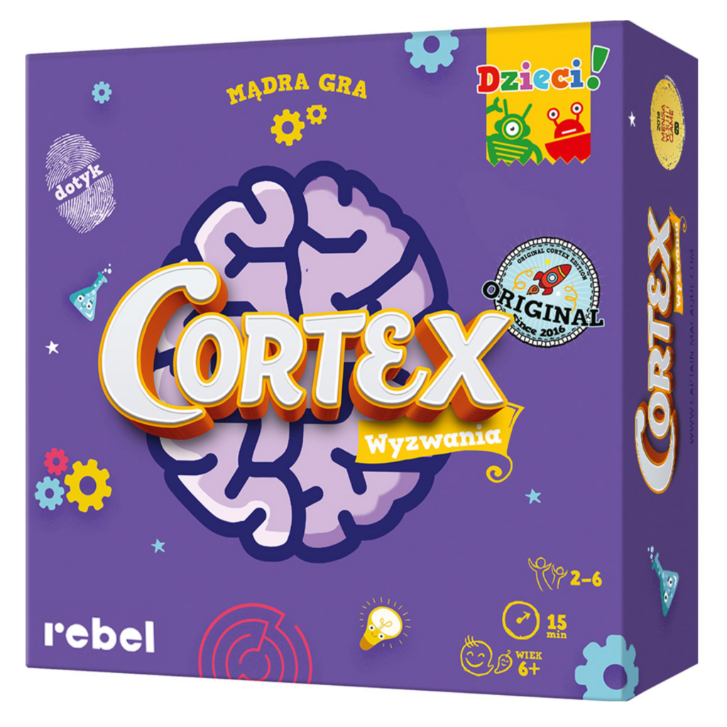 Cortex Pamięć to specjalna edycja gry Cortex, skoncentrowana na ćwiczeniu i rozwijaniu pamięci.