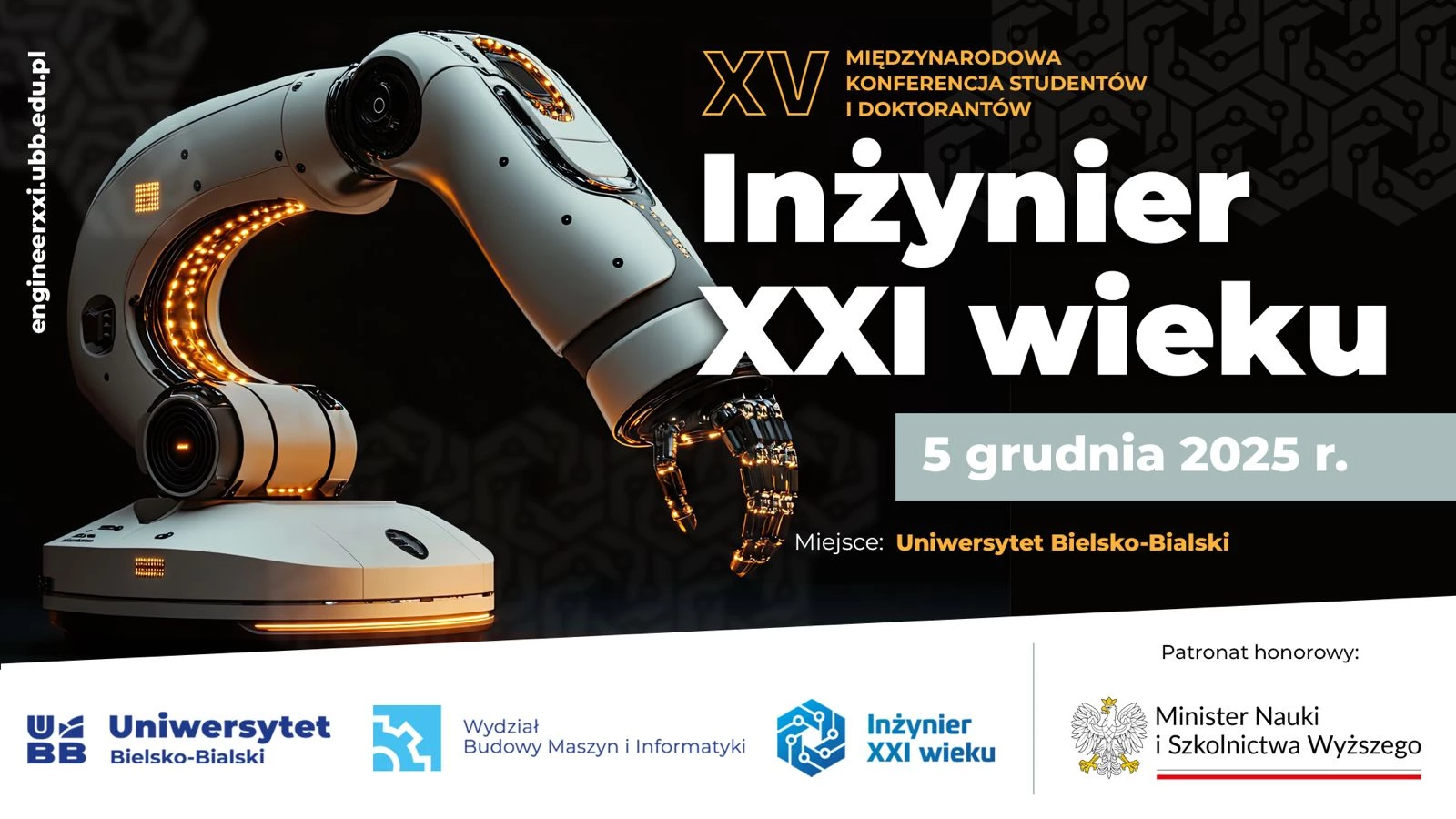 PBL Academy wspiera konferencję Inżynier XXI wieku w Bielsku-Białej. Rozwój młodych inżynierów, edukacja projektowa i technologie przyszłości.