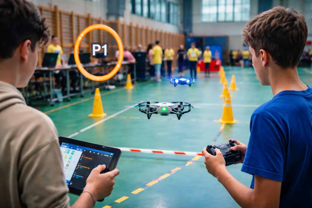 Droniada Junior Lubelskie 2026 – turniej dronów i programowania dla młodzieży. PBL Academy wspiera edukację STEAM i innowacje